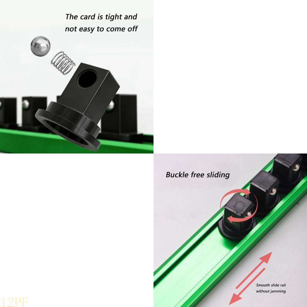Design Tools Workshop - 12PF Heavy Duty อลูมิเนียมอัลลอยด์แม่เหล็กที่ยึดซ็อกเก็ต Anti Fall