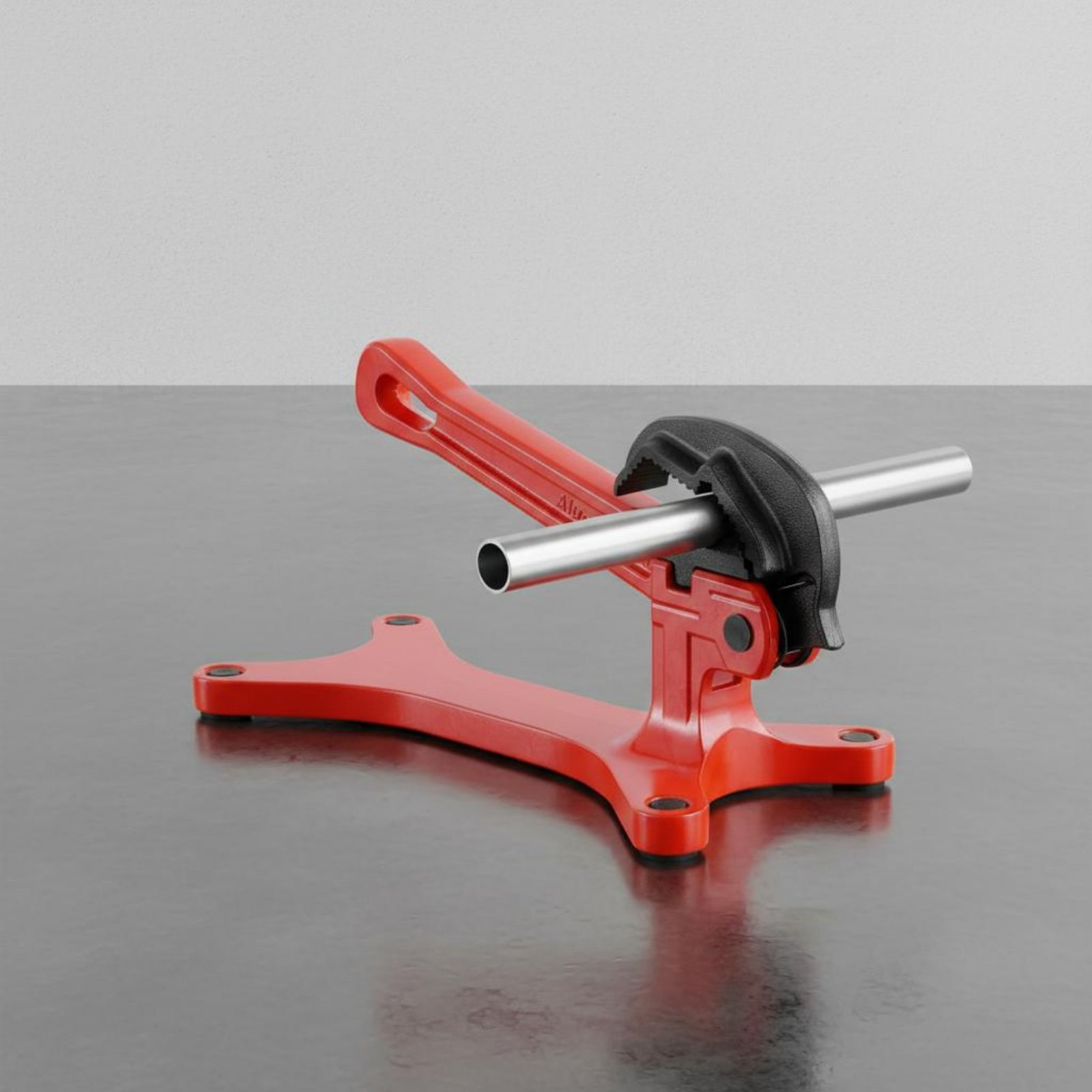 Tools In The Workshop - ที่หนีบยึดท่อแบบพกพา แข็งแรงทนทาน พร้อมตัวหนีบเหล็ก ปรับได้รวดเร็ว เหมาะสำหรับงานในโรงงาน
