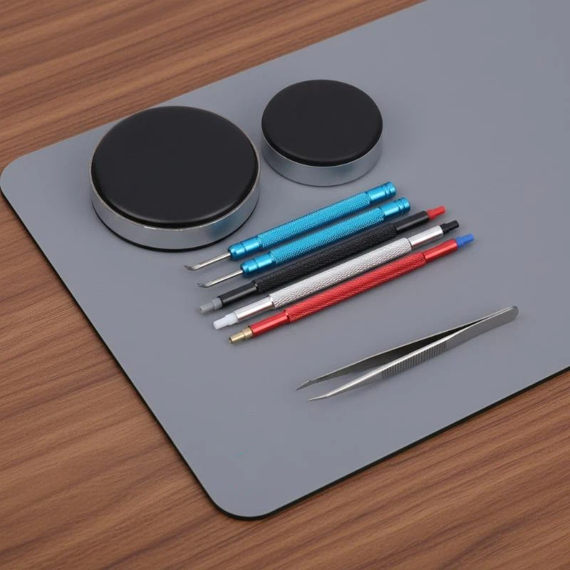 Workshop Tools Used - ชุดเครื่องมือนาฬิกาเหล็กคุณภาพสูง ชุดเข็ม ตัวดึง ตัวถอด ตัวกด ใช้กันอย่างแพร่หลายในร้านซ่อมนาฬิกา