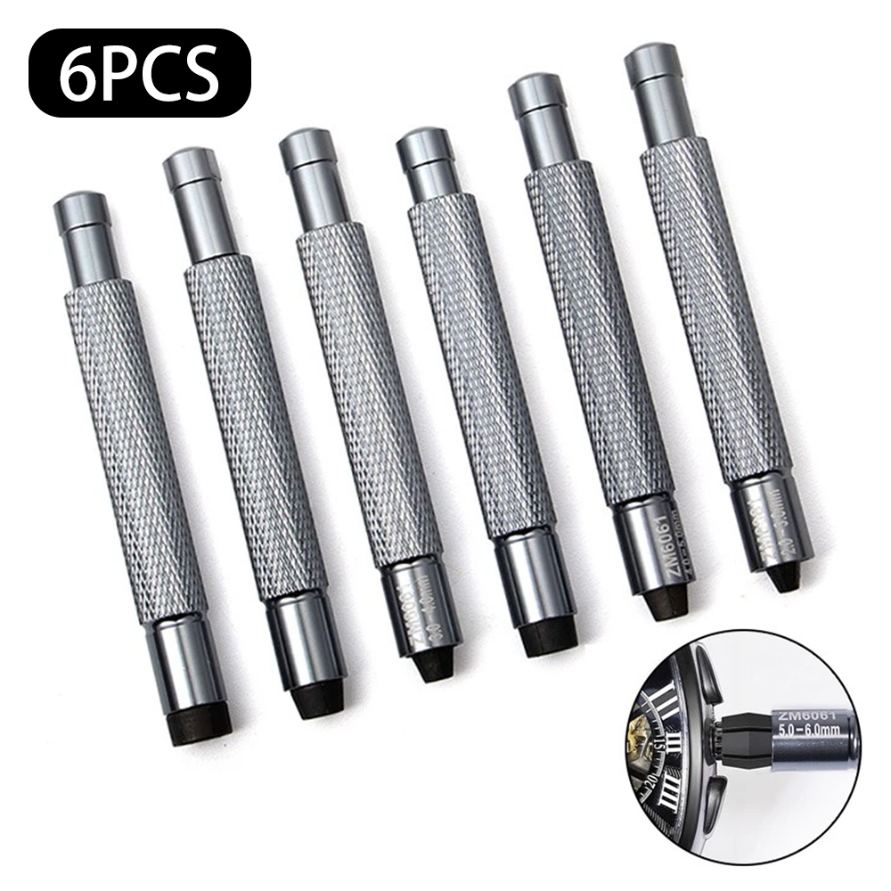 Workshop Cutting Tools - ชุดเครื่องมือไขลานนาฬิกา 6 ชิ้น สำหรับนาฬิกาไขลานแบบกลไก ขนาด 2