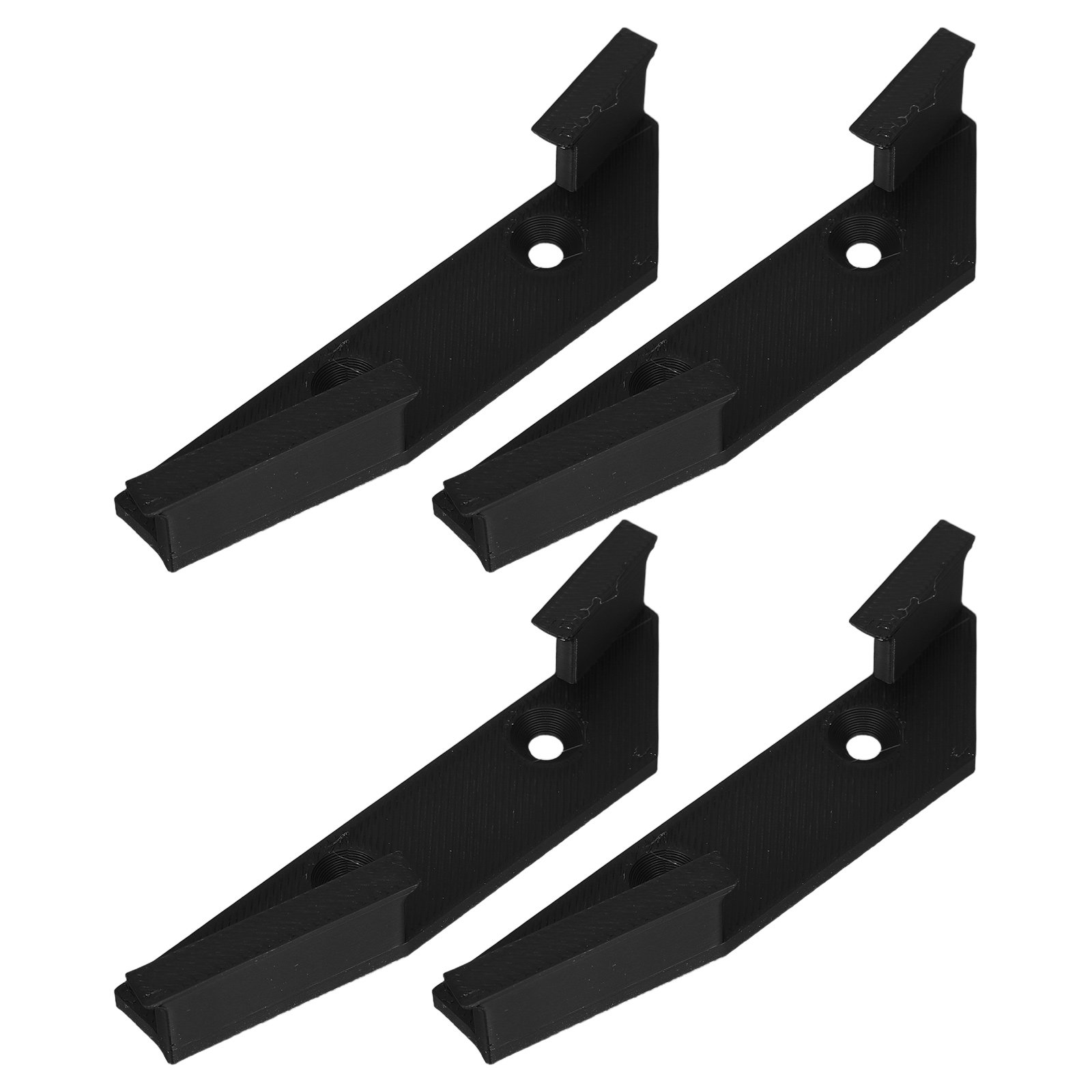 Workshop Tools Hanger - ขายึดคาลิปเปอร์ติดผนัง 4 ชิ้น สีดำ แข็งแรง ทนทาน