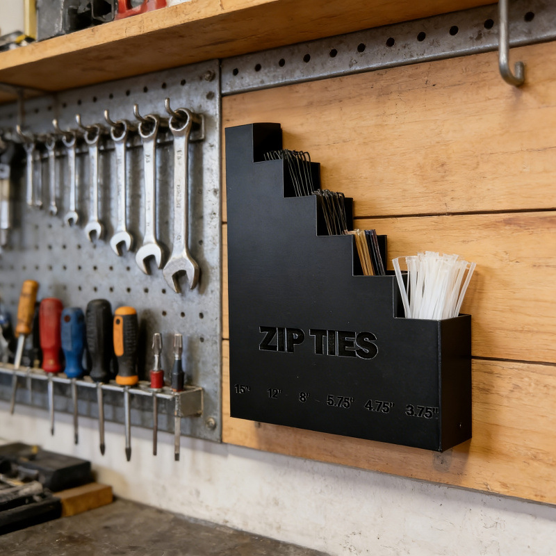 Workshop Tools Used - 1 ชิ้น ที่แขวนสายเคเบิลแบบติดผนังชนิดตะขอแขวนสำหรับงานหนัก, หลายชั้น ทนทาน ใช้สำหรับจัดเก็บเครื่องมือในโรงรถหรือห้องทำงาน
