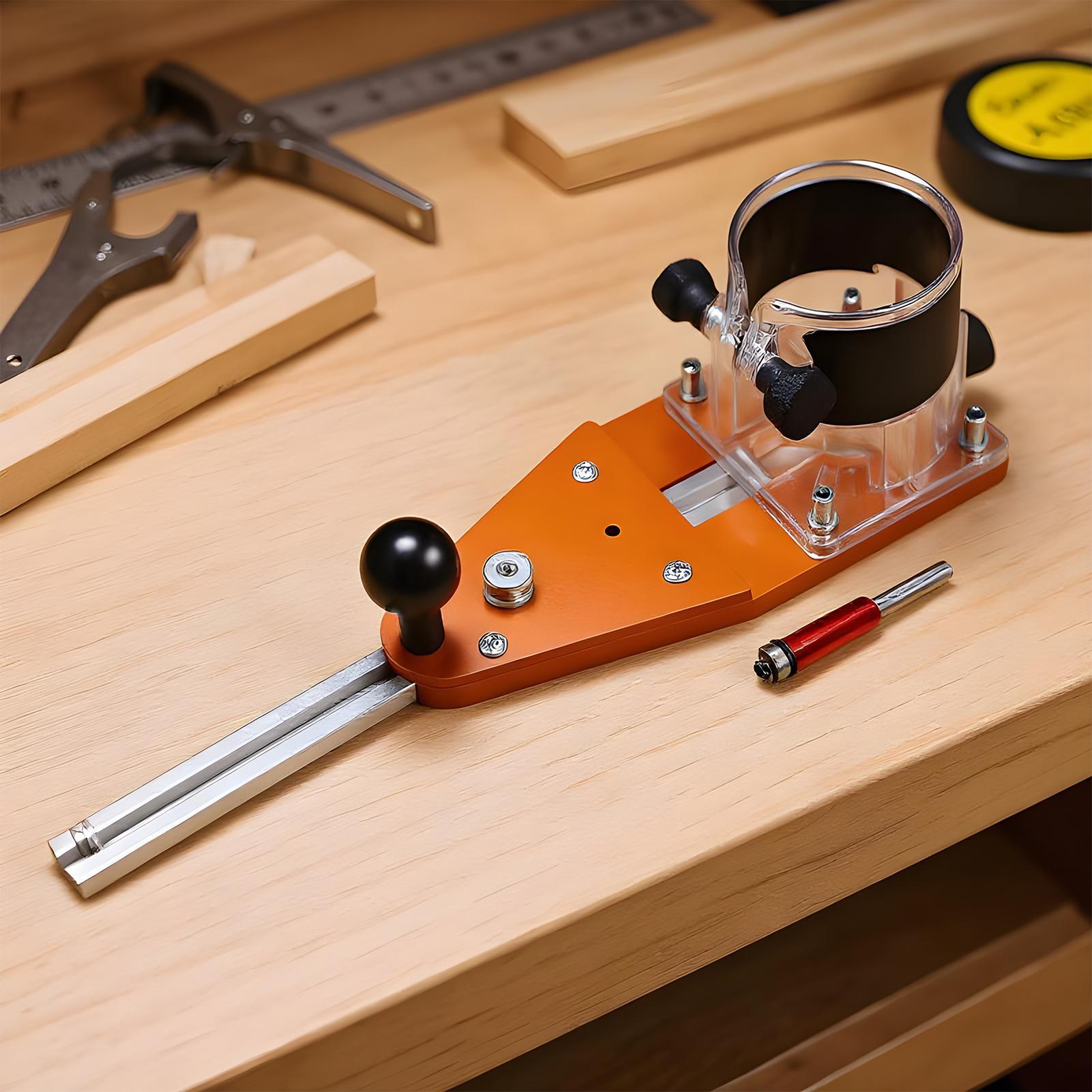 Workshop Cutting Tools - แม่แบบวงกลมสำหรับเราเตอร์ ปรับขนาดได้ ใช้สำหรับงานไม้ ภายในและภายนอกอาคาร โรงงานในบ้าน