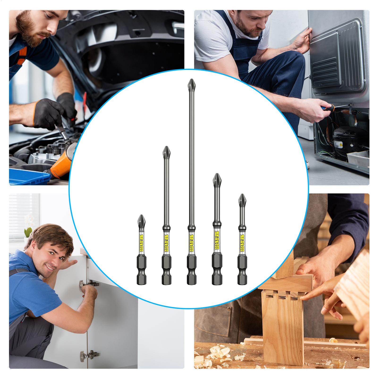 ชุดดอกไขควง 5 ชิ้น ชุดเครื่องม - Tools In The Workshop บทวิจารณ์และราคา
