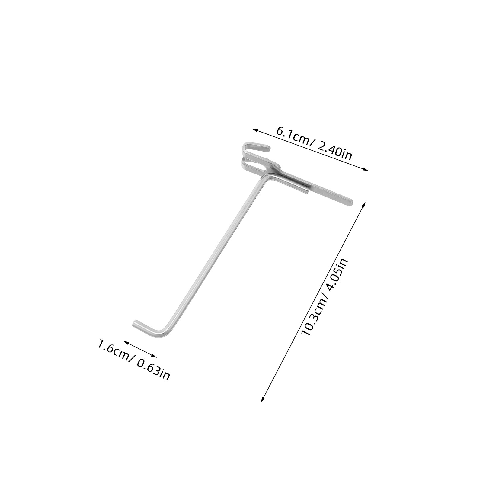 ตะขอแขวนแบบเพ็กบอร์ด 6 ชิ้น สแ - Workshop Tools Hanger บทวิจารณ์และราคา
