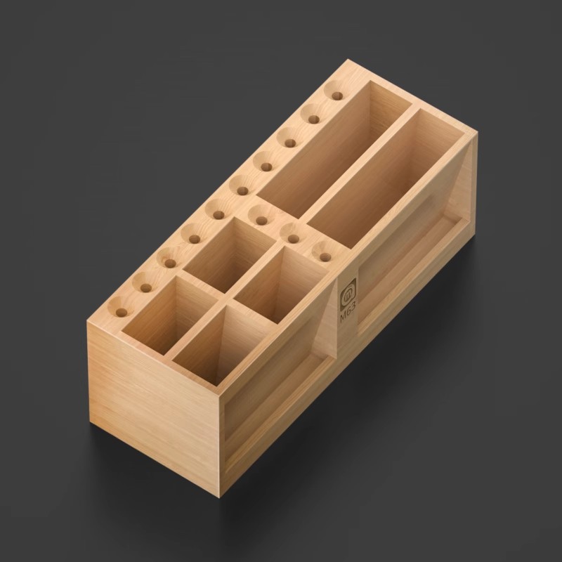 Amaoe M63 กล่องเก็บ Bambo ชั้น - Workshop Tools Wood บทวิจารณ์และราคา