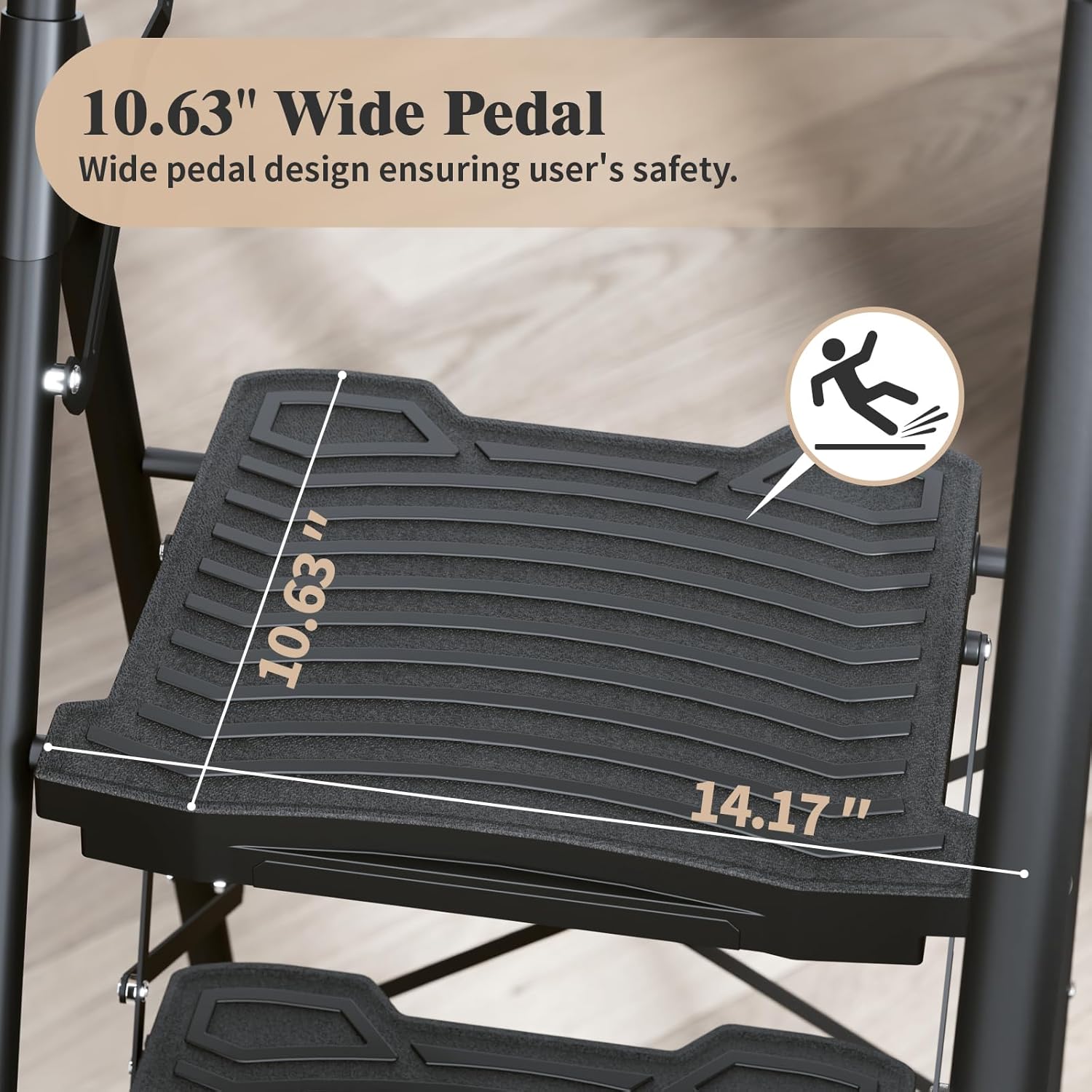 บันไดเหล็กพับได้ 5 ขั้น พร้อมแ - Workshop Tools Safety บทวิจารณ์และราคา