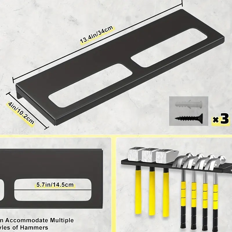 ที่แขวนเครื่องมือโลหะแบบติดผนั - Workshop Tools Hanger บทวิจารณ์และราคา