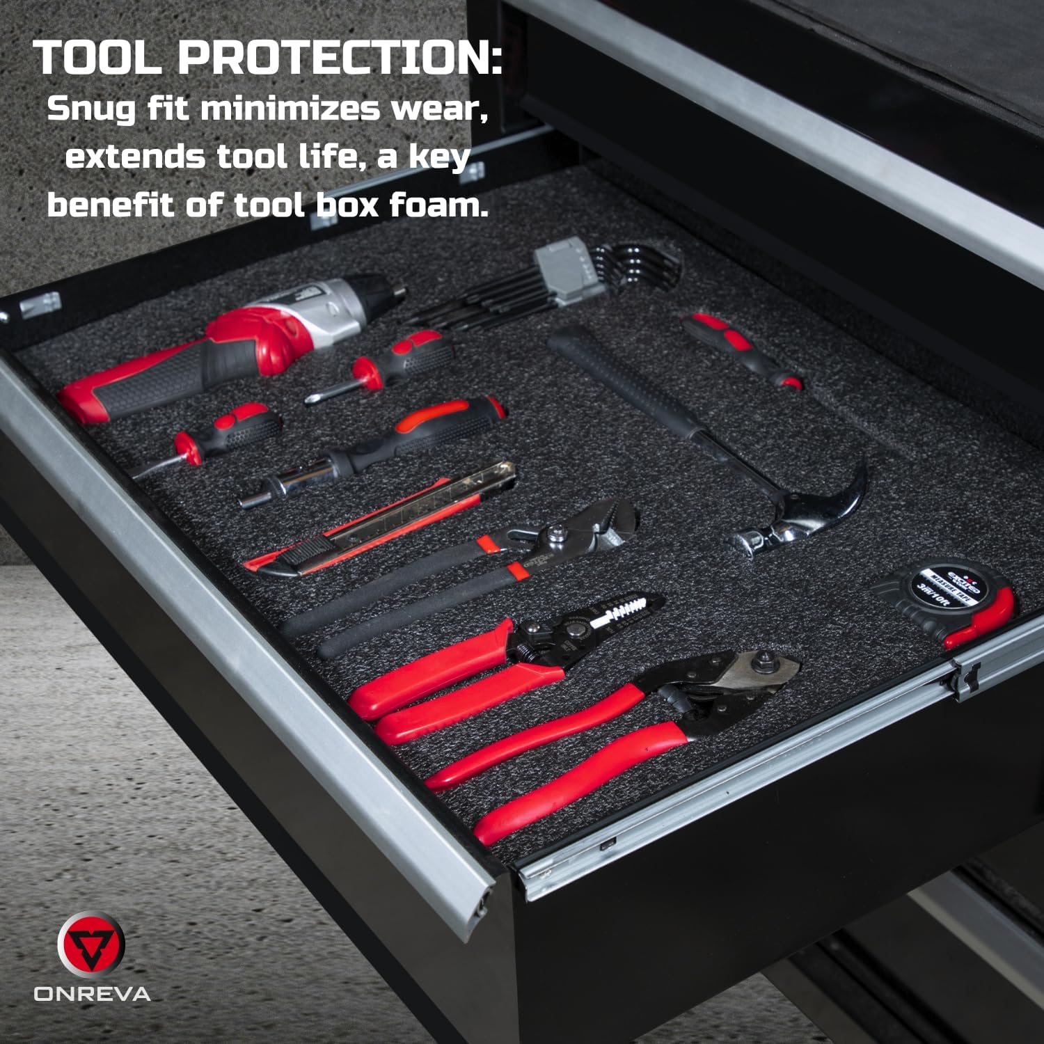 แผ่นโฟมจัดระเบียบกล่องเครื่องม - Workshop Cutting Tools บทวิจารณ์และราคา