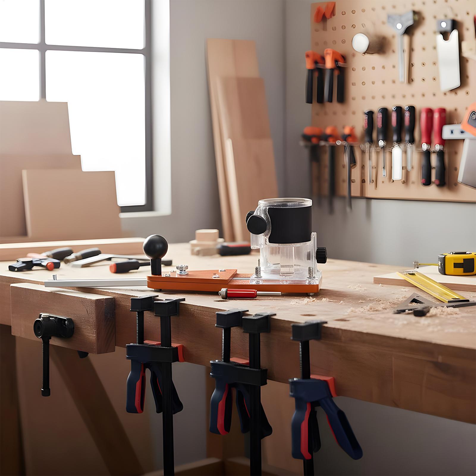 แม่แบบวงกลมสำหรับเราเตอร์ ปรับ - Workshop Cutting Tools บทวิจารณ์และราคา
